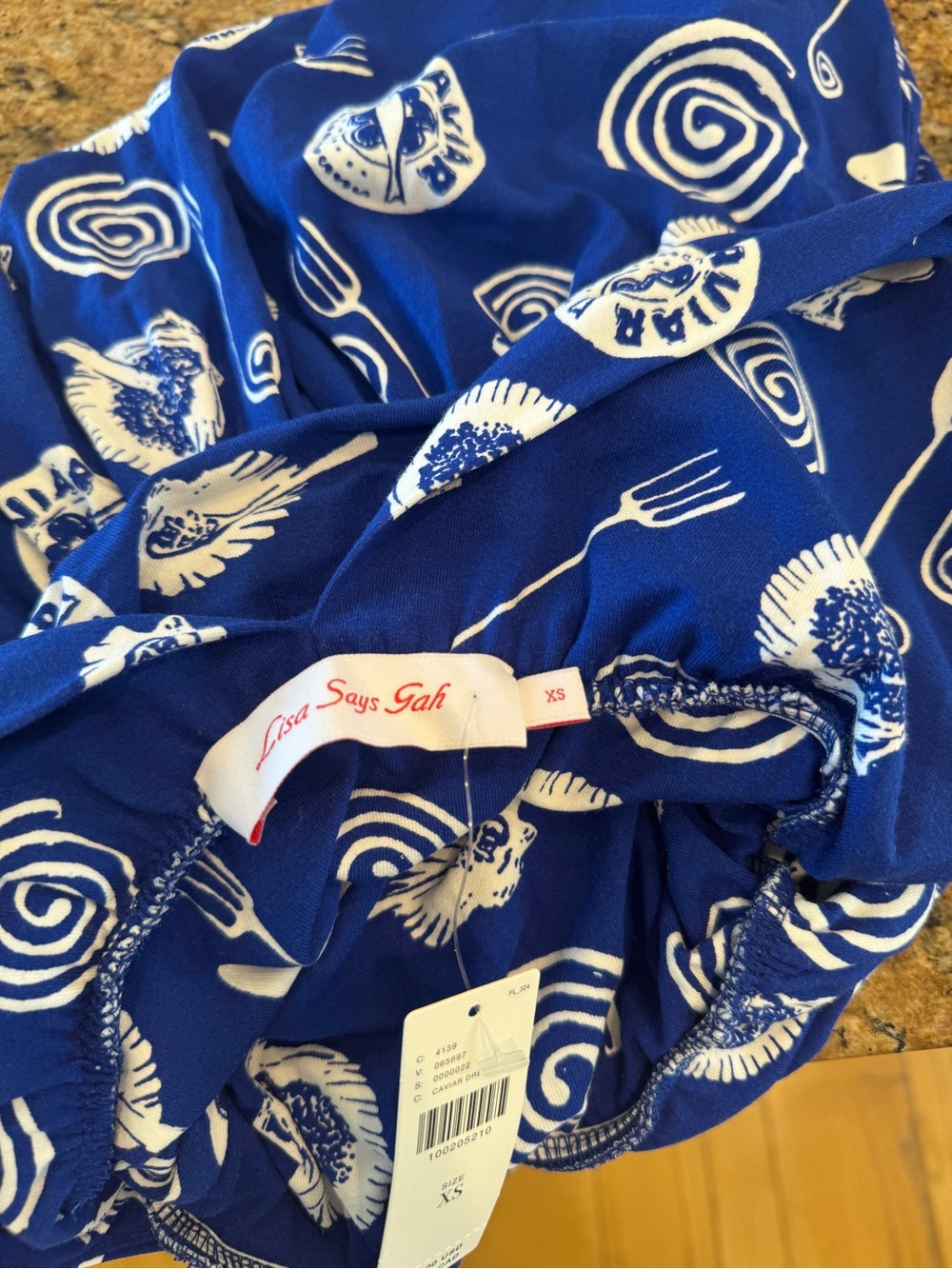 NWT Lisa Says Gah Mila Mini Dress Caviar Blue , brand new - Picture 11 of 16